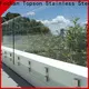 stable exterior glass handrail parition Suppliers for toilet 1