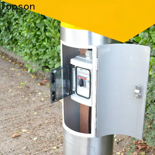 Topson bollards security bollards suppliers Suppliers for mall 1