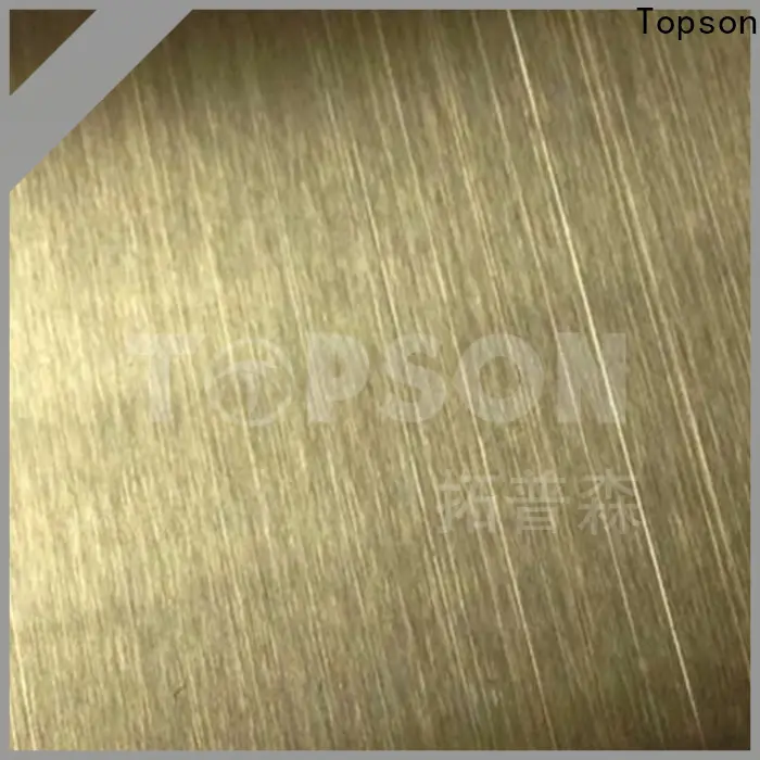 Topson decorative stainless steel sheet metal manufacturers Supply for kitchen 1