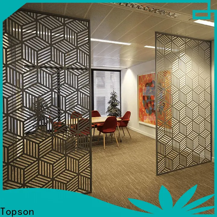 Topson metal interior decorative screens from china for building faced 1