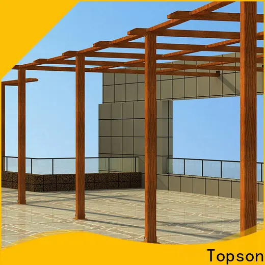 Topson Wholesale metal arches and pergolas manufacturers for garden 1