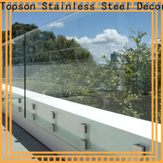 Topson High-quality glass and aluminum fabrication in china for outdoor 1