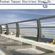 Topson handrail stainless steel pipe handrail factory for tower 1