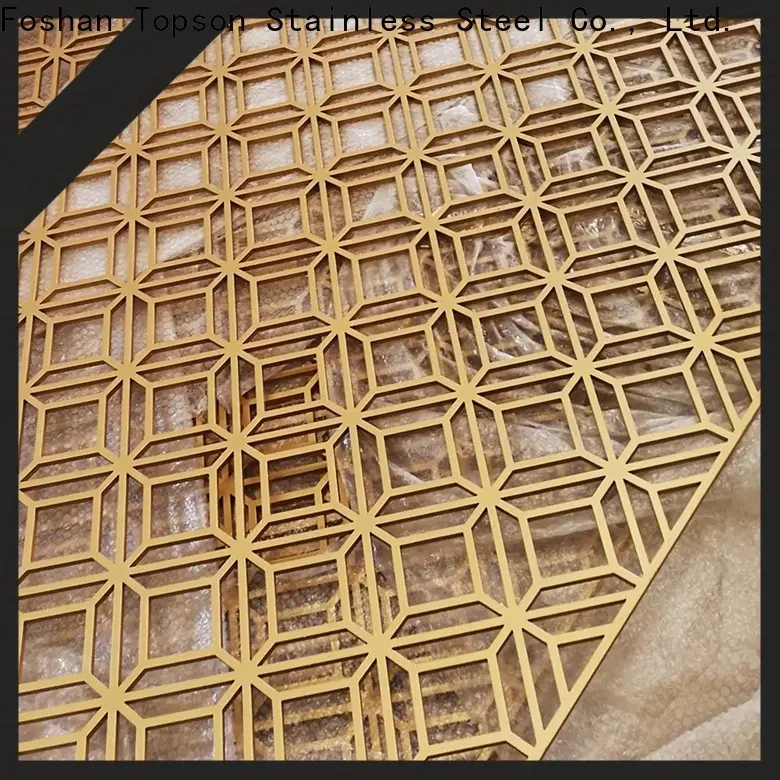 Topson stainless mashrabiya for sale for business for protection 1