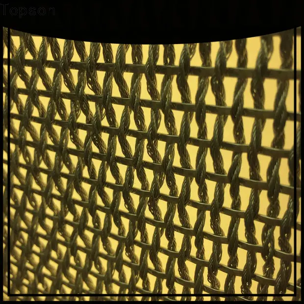 Topson partitionmetal perforated metal screen panels for business for curtail wall 1