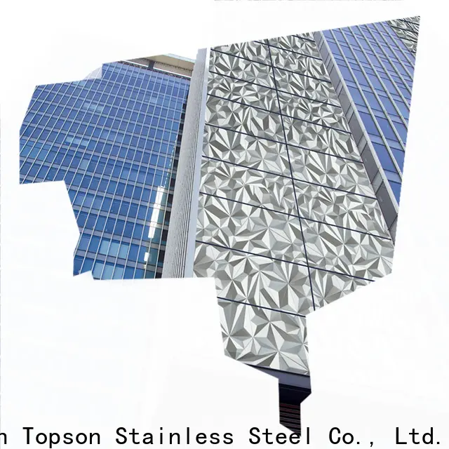 Topson steel cladding suppliers factory price for wall 1