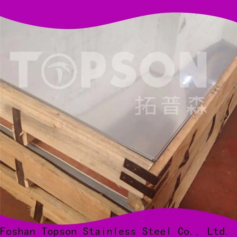 Topson mirror stainless steel sheet factory for handrail 1