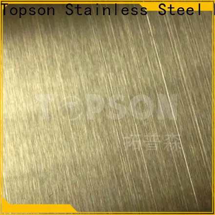 Topson New mirror stainless steel sheet for elevator for escalator decoration 1