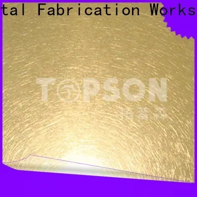 Topson gorgeous mirror stainless steel sheet for kitchen 1