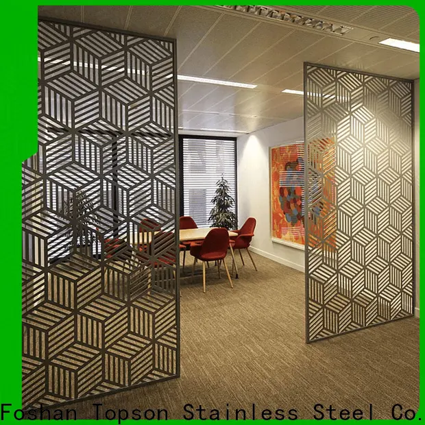 Custom outdoor decorative metal privacy screens aluminium Supply for building faced 1