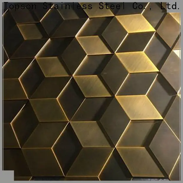Topson high quality exterior metal cladding for elevator 1