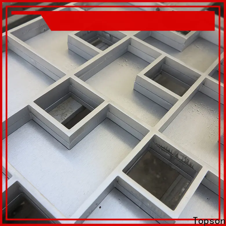Topson tray small metal drain covers Suppliers for bridge corridor for area building 1