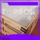 Topson gorgeous stainless steel sheet brushed finish factory for kitchen 1