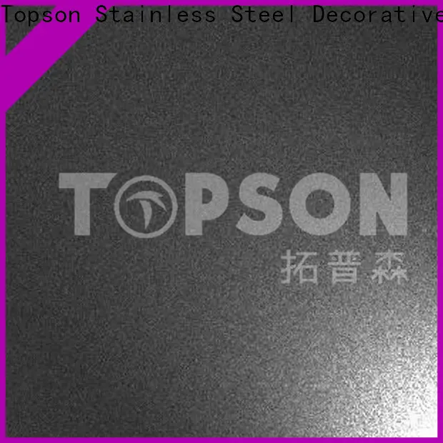 Topson vibration mirror finish stainless steel sheet manufacturers for vanity cabinet decoration 1