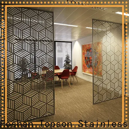 Topson mesh internal decorative screens factory for exterior decoration 1