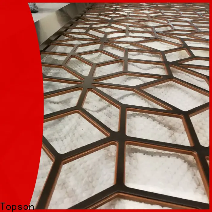 Topson meshperforated arabic mashrabiya in china for curtail wall 1