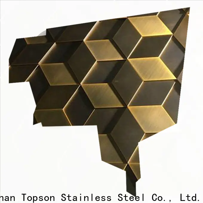 Topson Latest stainless steel cladding suppliers company for wall 1