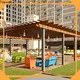 Topson widely used steel frame pergola kits manufacturers for resort 1