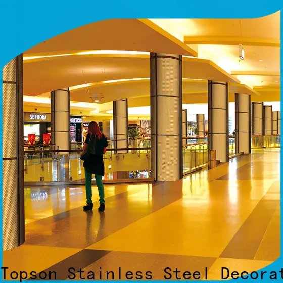 Topson reliable stainless steel cladding cost factory for lift 1