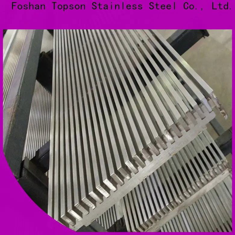 Topson grating aluminium diamond mesh sheet for hotel 1