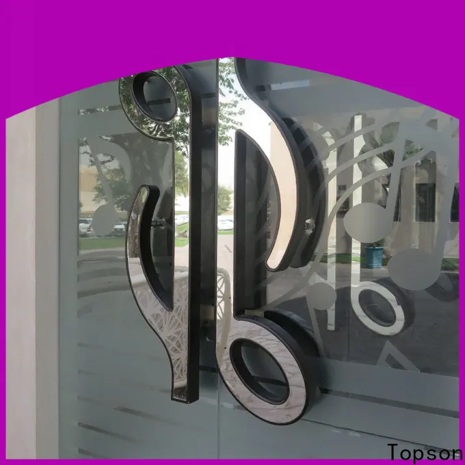 Topson door stainless steel doors and frames manufacturers factory for interior 1