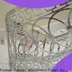 Custom stainless deck cable handrail company for hotel 1