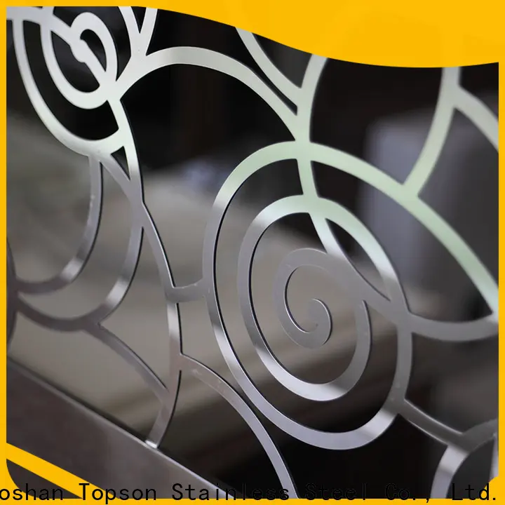 Topson Top stainless steel guardrail company for building 1