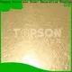 Topson sheetdecorative brushed stainless steel sheet Suppliers for furniture 1