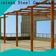 stain resistance modele pergola aluminium coated Suppliers for garden 1