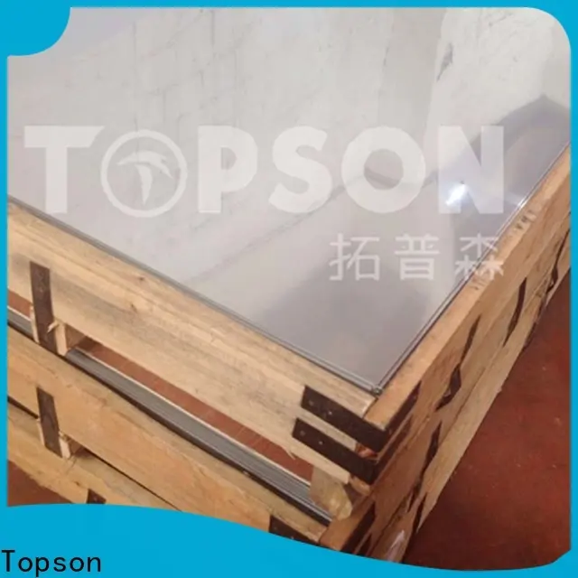Topson magnificent stainless steel sheet brushed finish Supply for partition screens 1