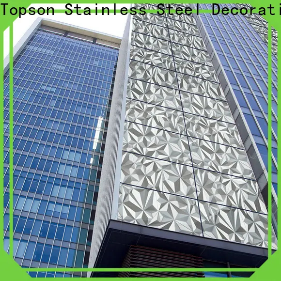 Topson jamb stainless steel metal roofing Suppliers for lift 1