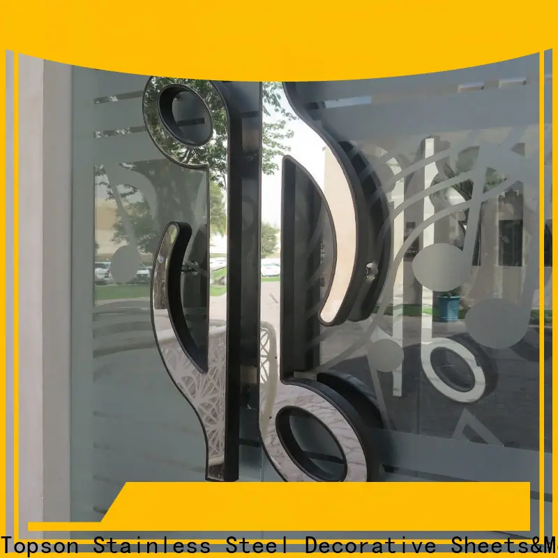 Wholesale steel entry doors for home stainless for roof decoration 1