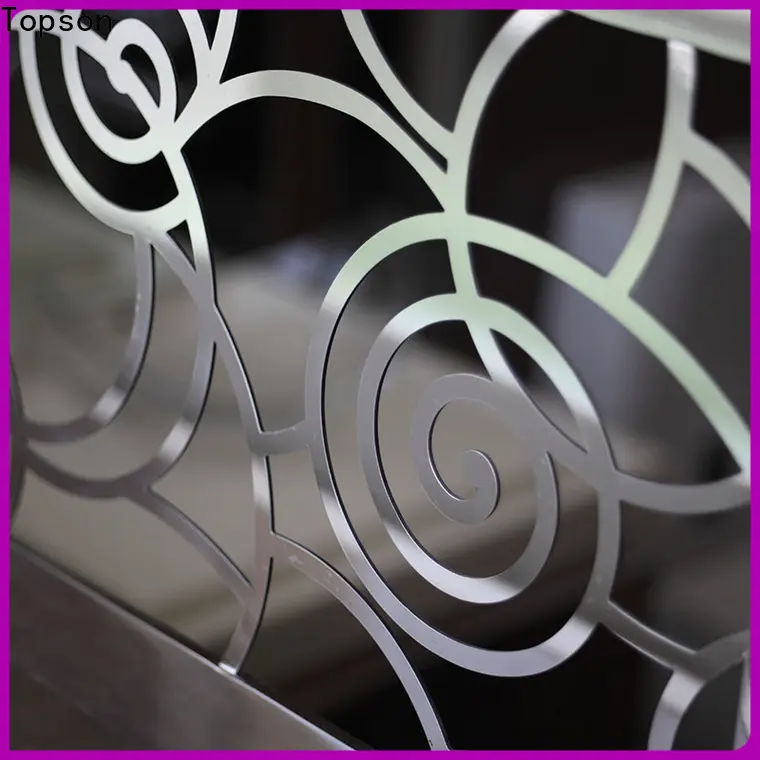popular stainless steel balcony fittings steel company for mall 1