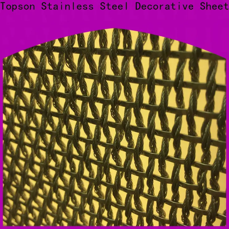Topson Wholesale exterior metal screens export for building faced 1
