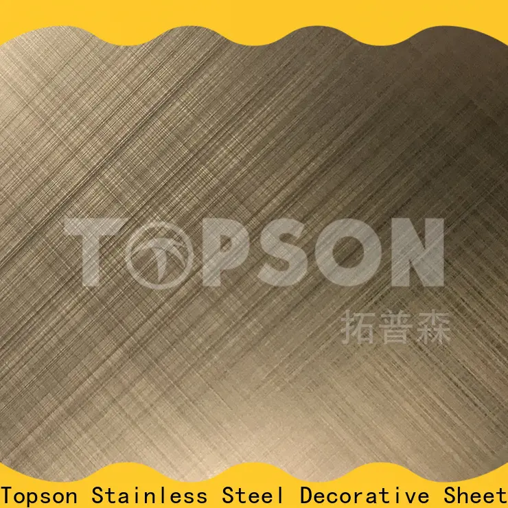 Topson steel plate decoration Suppliers for floor 1