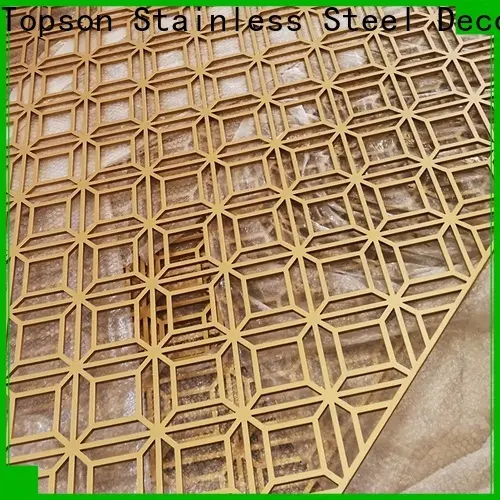Topson reliable decorative metal screen panels export for curtail wall 1