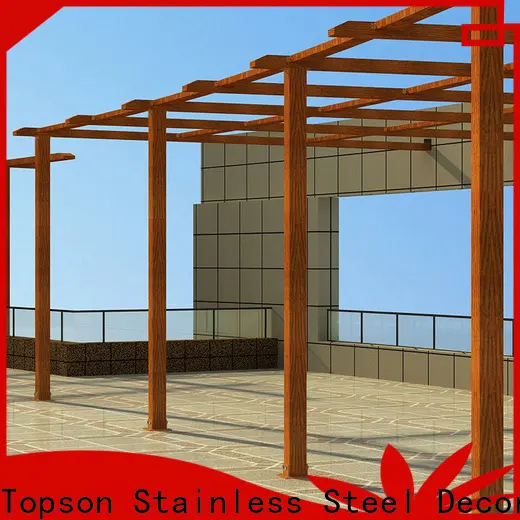 Topson Latest metal work custom Suppliers for garden 1