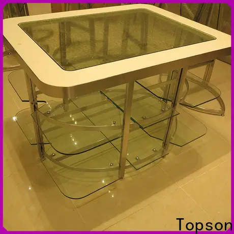 Topson furniture black metal patio furniture set factory for outdoor 1