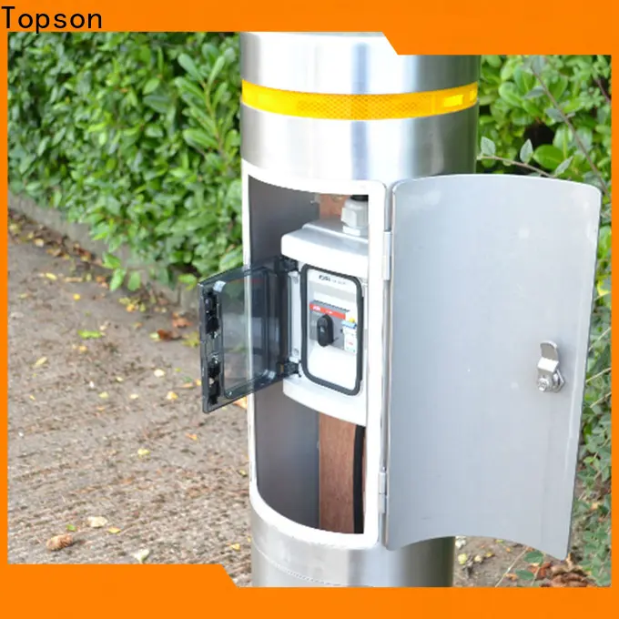 Topson pipe car park bollards Suppliers for mall 1