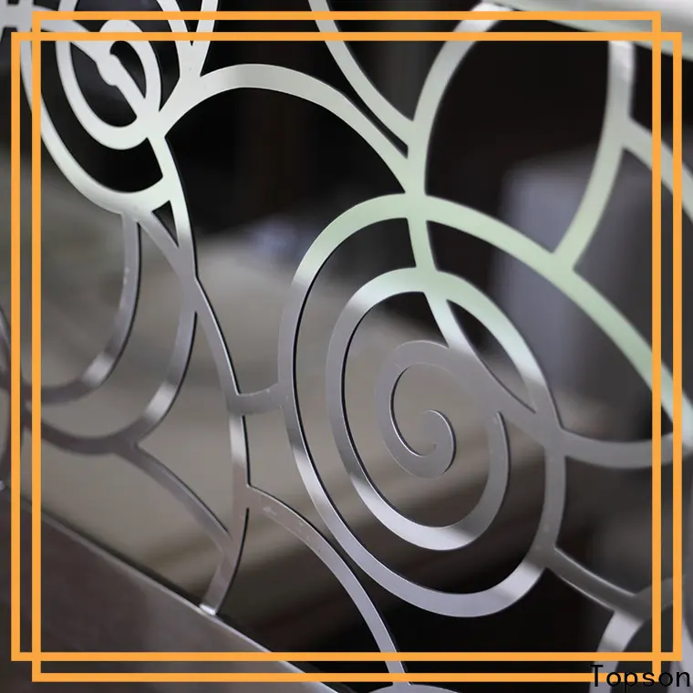 Topson Top stainless steel balcony fittings Suppliers for office 1
