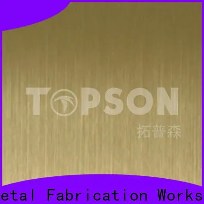 Topson Wholesale stainless steel sheets for sale Suppliers for furniture 1