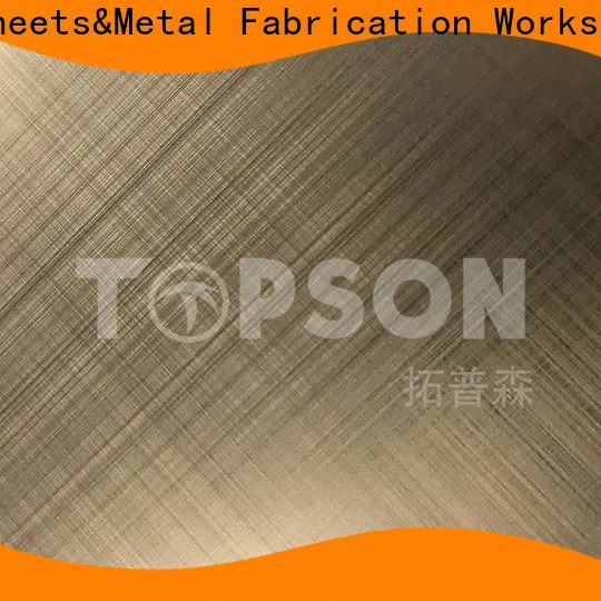 New stainless steel sheet metal cost color factory for interior wall decoration 1