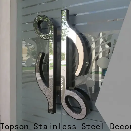 Topson steel metal work supplies for business for decoration 1