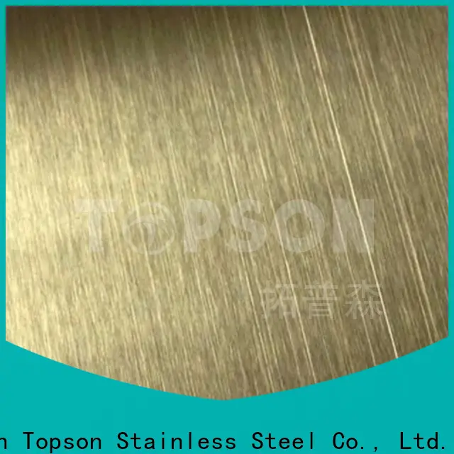 Topson Latest stainless steel sheets company for furniture 1