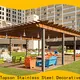 high-density powder coated aluminum pergola powder for business for hotel 1