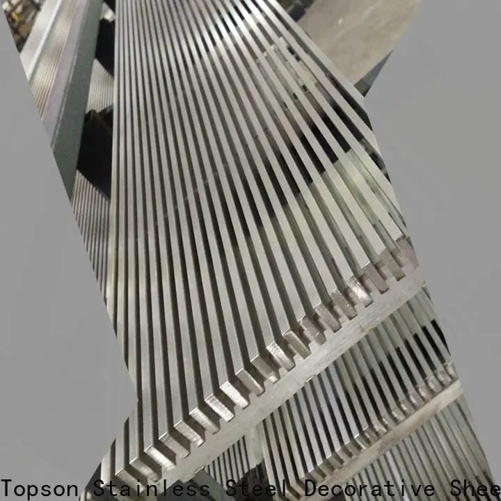 Topson steel welded steel bar grating manufacturers for hotel 1