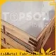Topson colorful stainless steel decorative plate factory for furniture 1