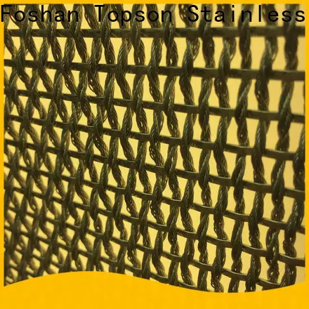 Topson external perforated plate screen in china for landscape architecture 1