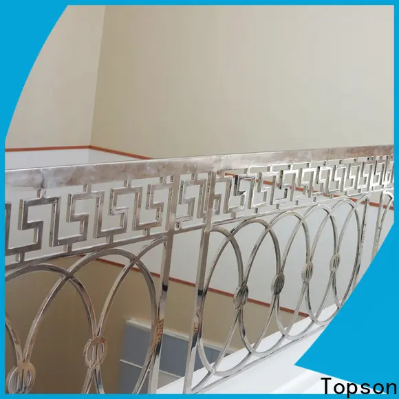 Topson Custom stainless steel cable porch railing for business for hotel 1
