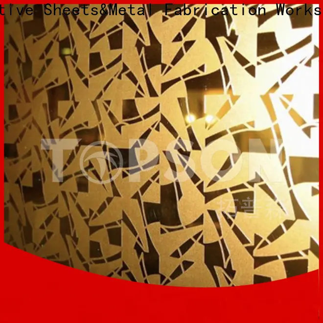 Topson decorative stainless steel sheets for sale for business for elevator for escalator decoration 1